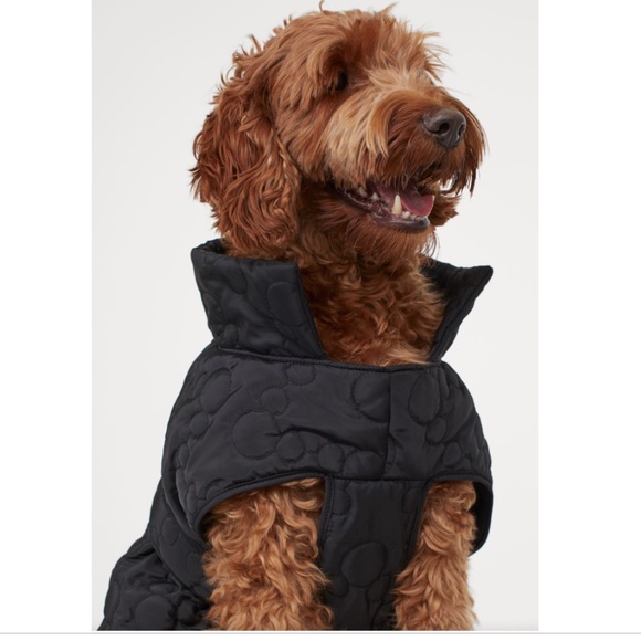 H&M Other - NWT 🔥HOST PICK 🔥 H&M Mickey Mouse Disney Quilted Fleece Lined Dog Jacket Vest
